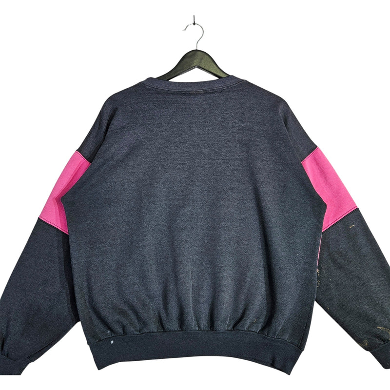Vintage Disney Minnie Mouse Colorblock Crewneck