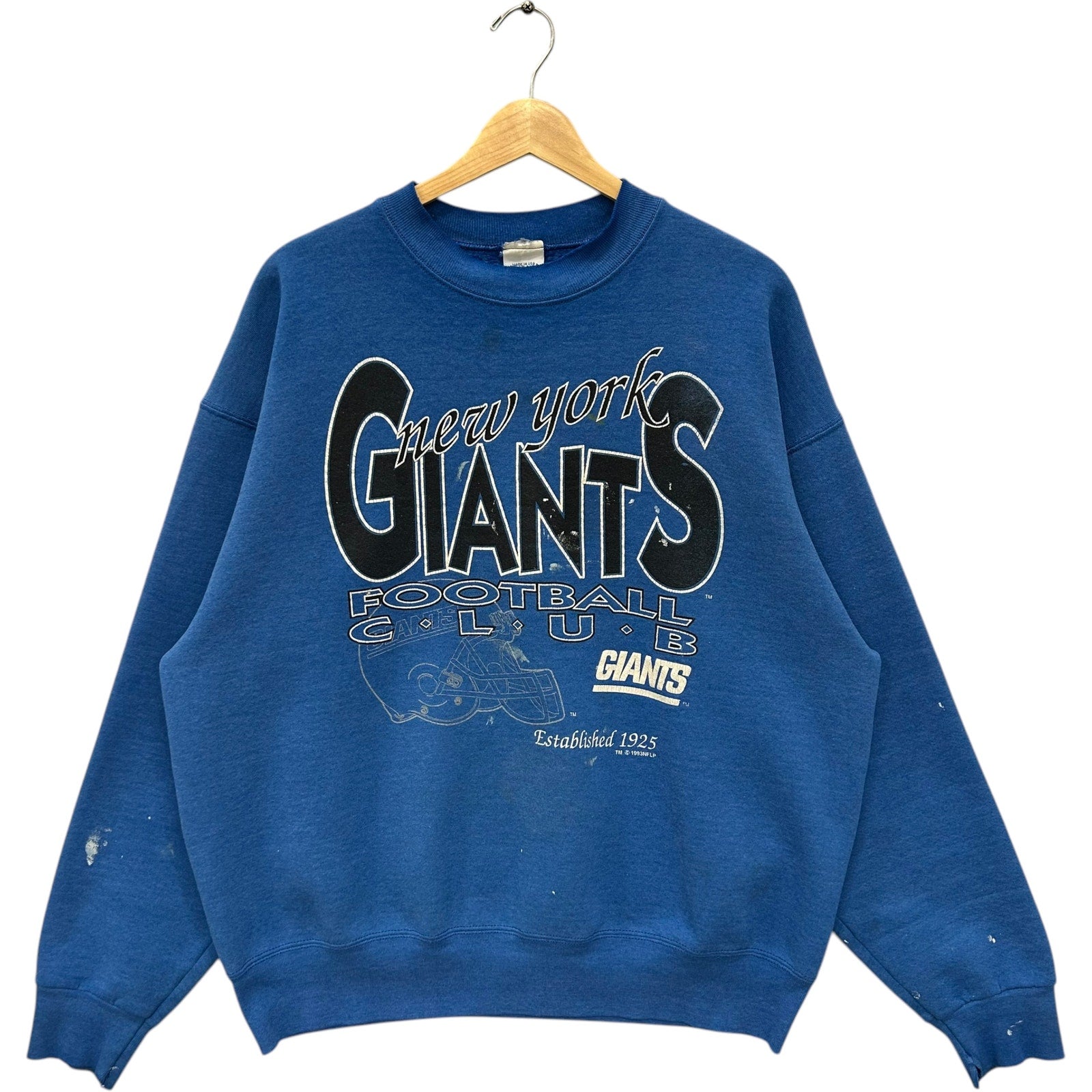 Vintage New York Giants Football Club NFL Crewneck 90s