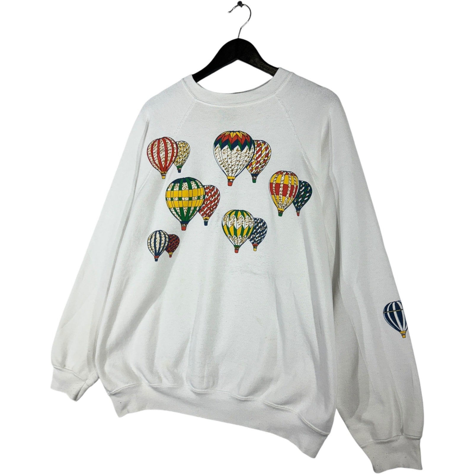 Vintage Hot Air Balloons Crewneck 90's