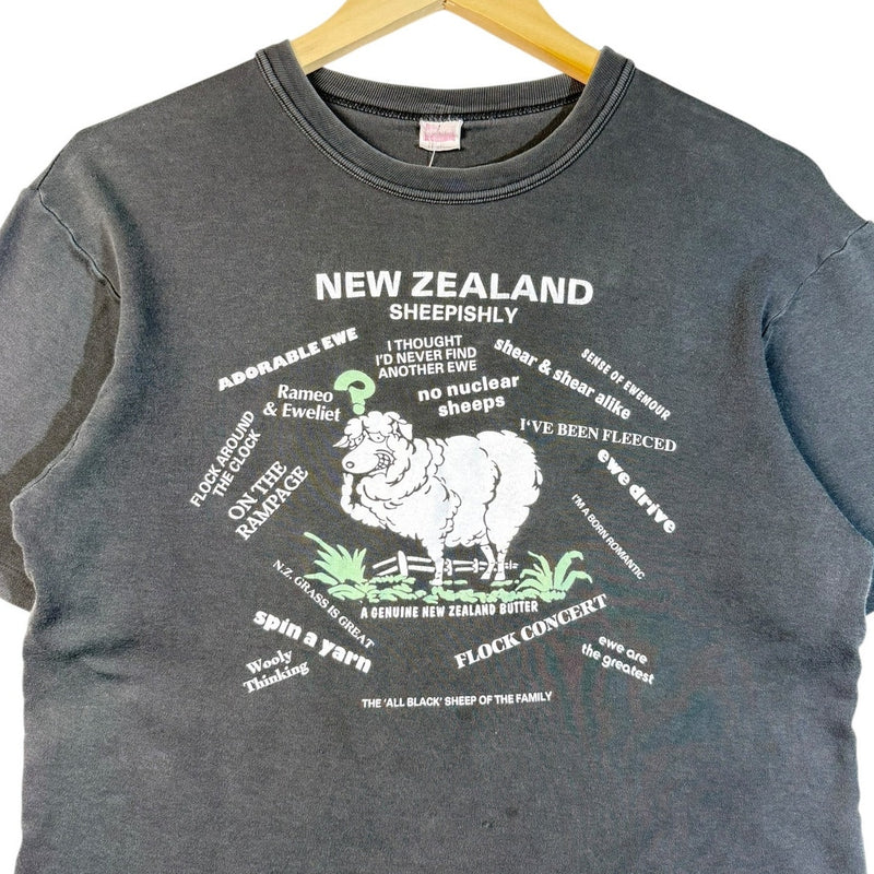 Vintage New Zealand Sheepishly Graphic T-Shirt