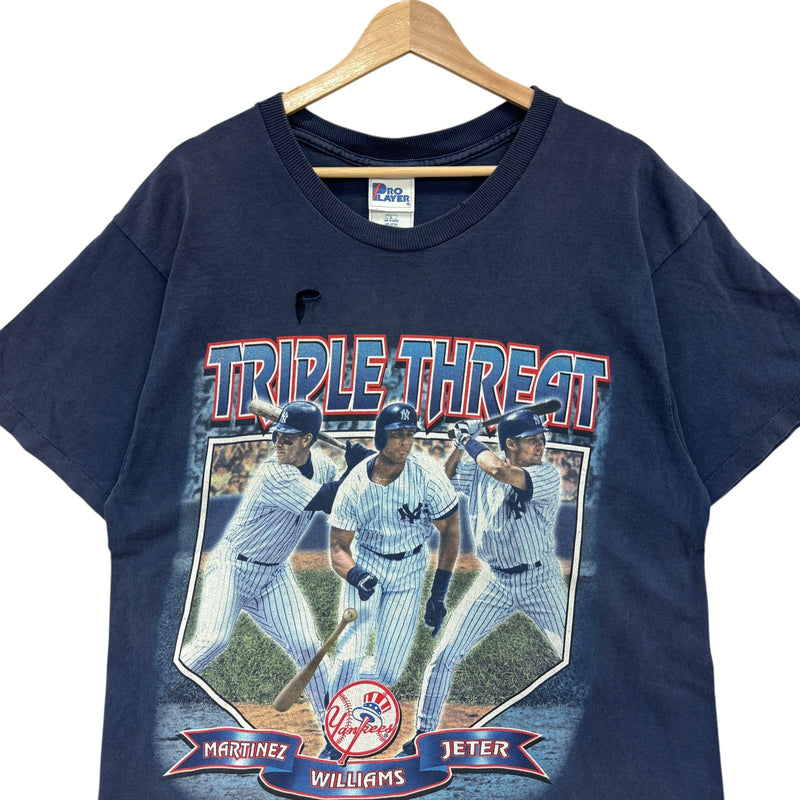 Vintage Pro Player New York Yankees Triple Threat Tee