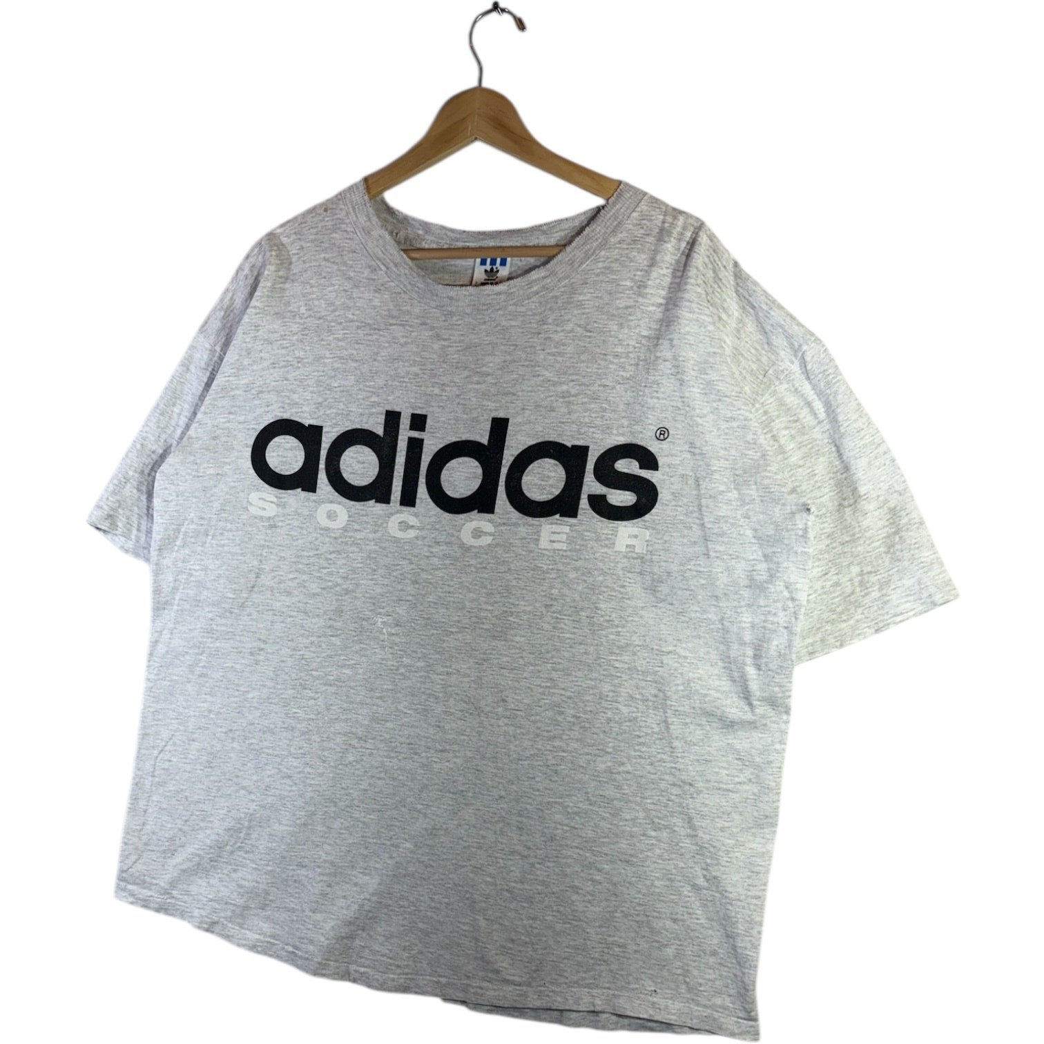 Vintage Adidas Soccer Spell Out T-Shirt