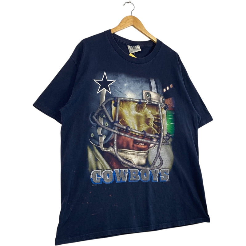 Vintage Dallas Cowboys Helmet Reflection NFL Tee