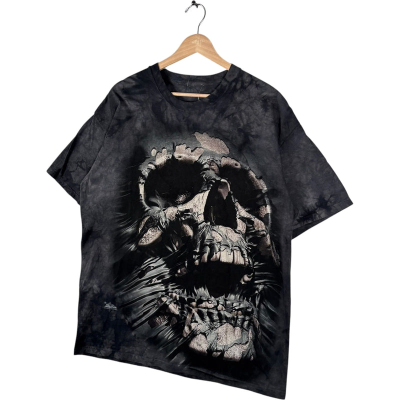 Vintage The Mountain Skull Tie-Dye Tee