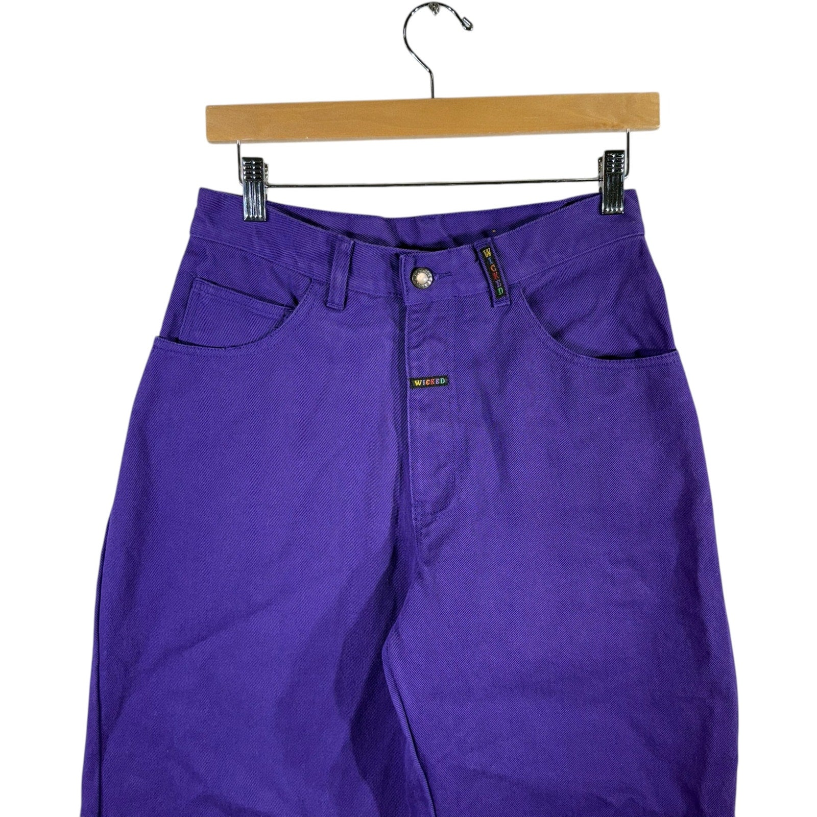 Vintage Wicked Purple Denim Shorts 29