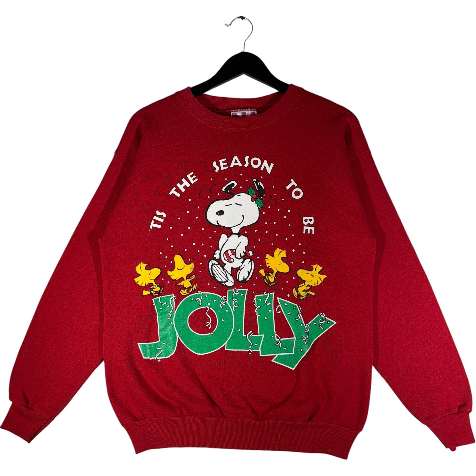 Vintage Snoopy Jolly Christmas Crewneck