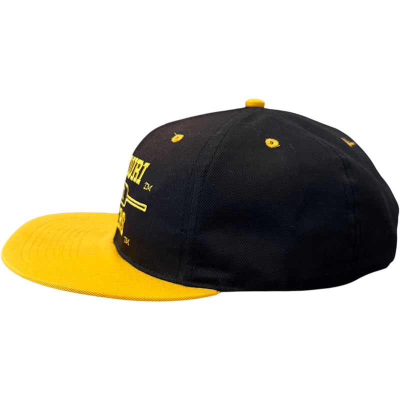Vintage University Of Missouri Tigers Spellout Snapback Hat