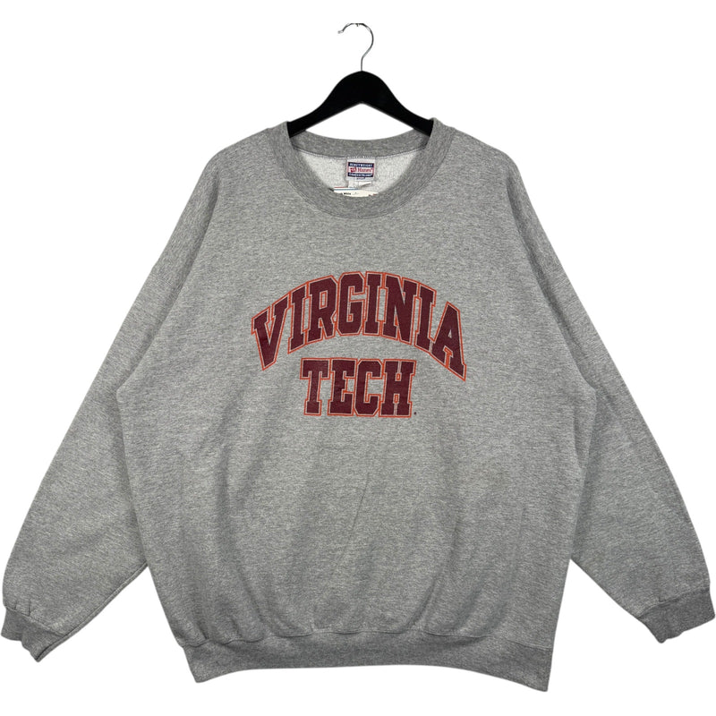 Vintage Virginia Tech Chest Spellout Crewneck