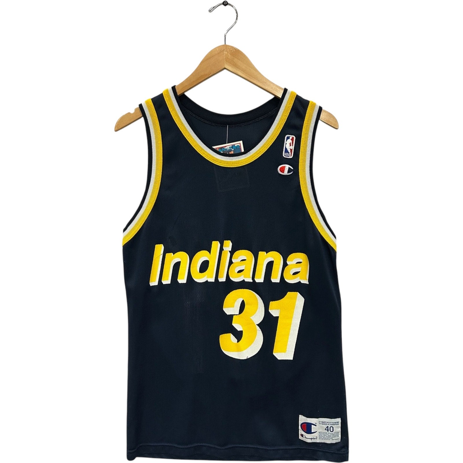 Vintage Indiana Pacers #31 Reggie Miller NBA Jersey