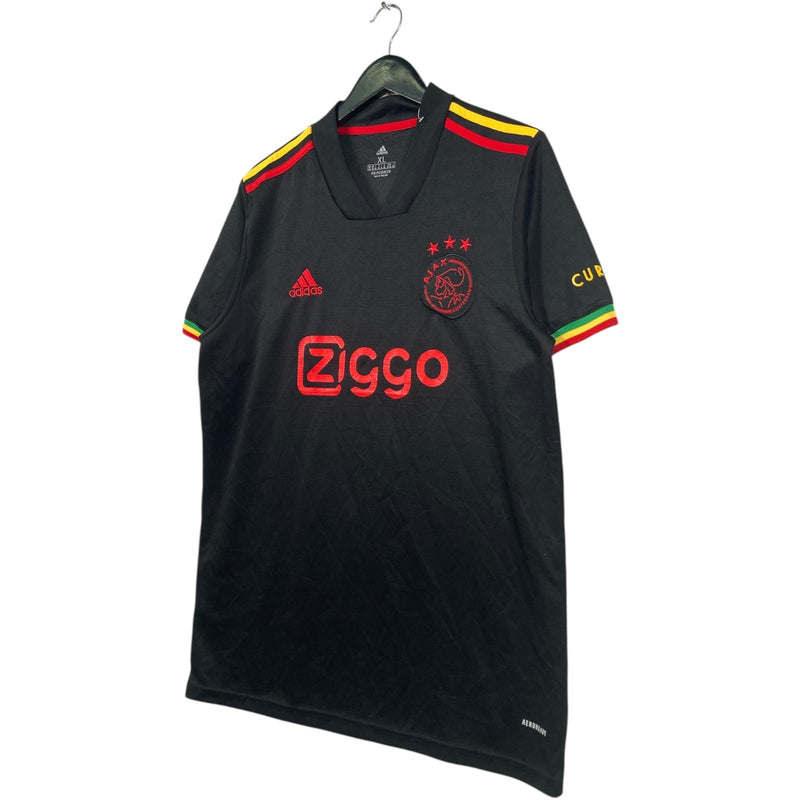 Vintage Adidas Ziggo Rasta Soccer Jersey