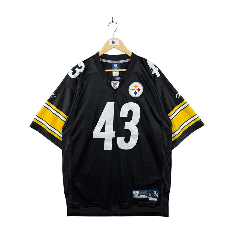 Vintage NFL Reebok Polamalu 43 Steelers Jersey