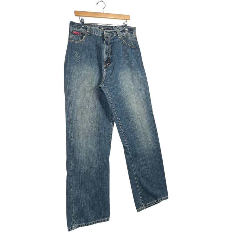 Vintage Drunknmunky Straight Leg Denim Jeans 38 x 34
