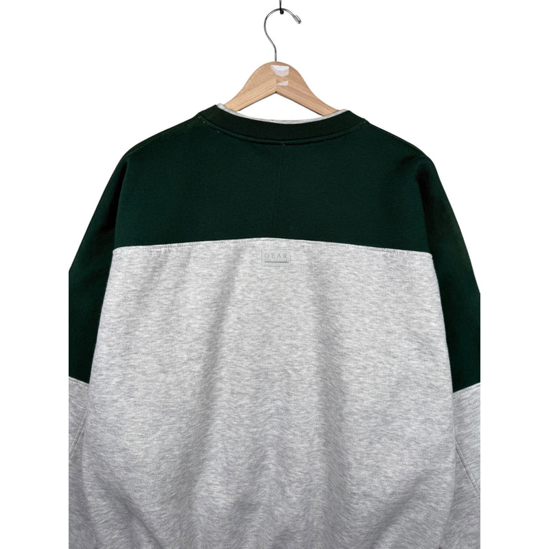 Vintage Gear Tartan Paris Embroidered Sweatshirt Crewneck