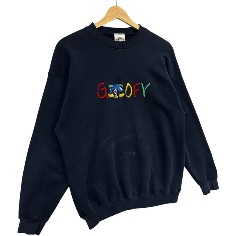 Vintage Disney Mickey & Co. Goofy Spellout Crewneck