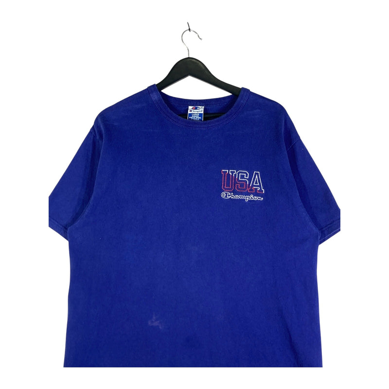Vintage Champion USA Mini Logo T-Shirt