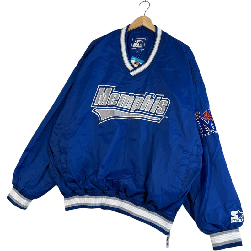 Vintage Starter University Of Memphis Pullover Windbreaker