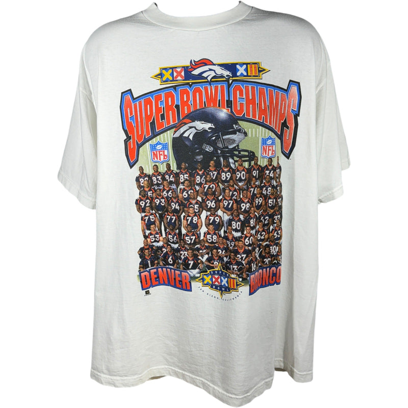 Vintage Denver Broncos Super Bowl XXXll Champions Tee