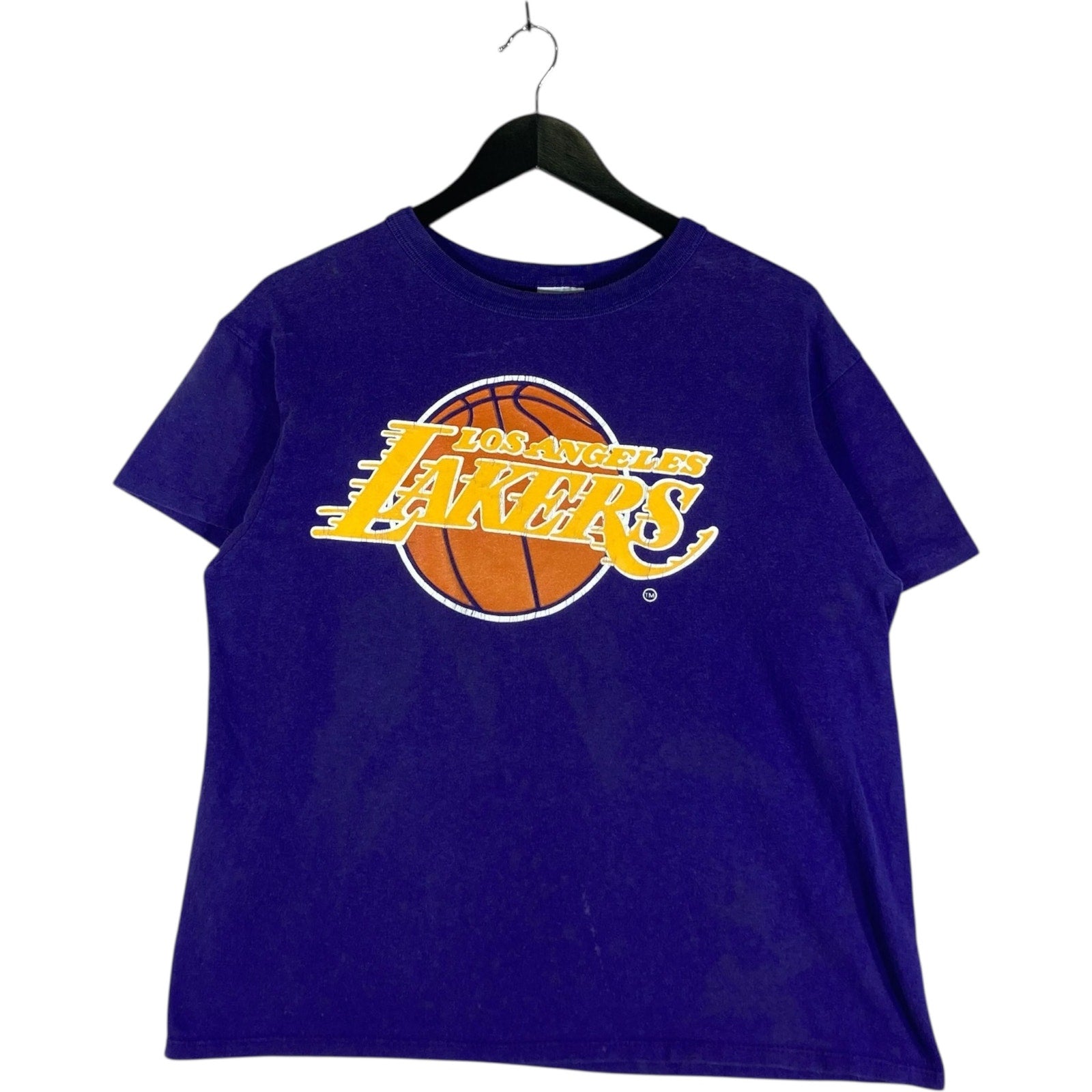 Vintage Starter Los Angeles Lakers Chest Logo NBA T-Shirt