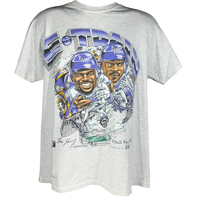 Vintage Colorado Rockies "E-Train" Caricature Tee 1996