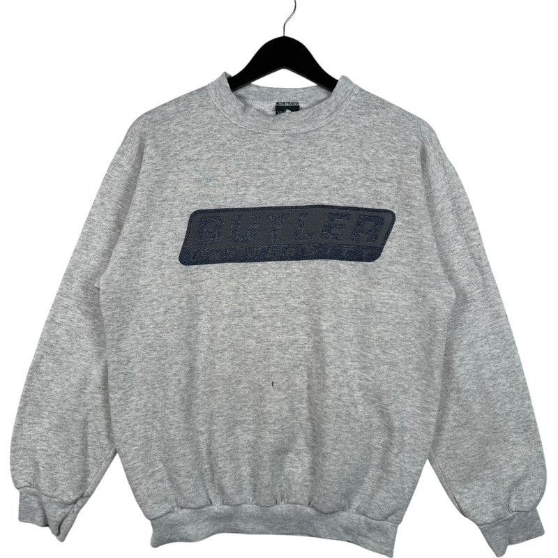 Vintage Butler University Chest Spellout Crewneck