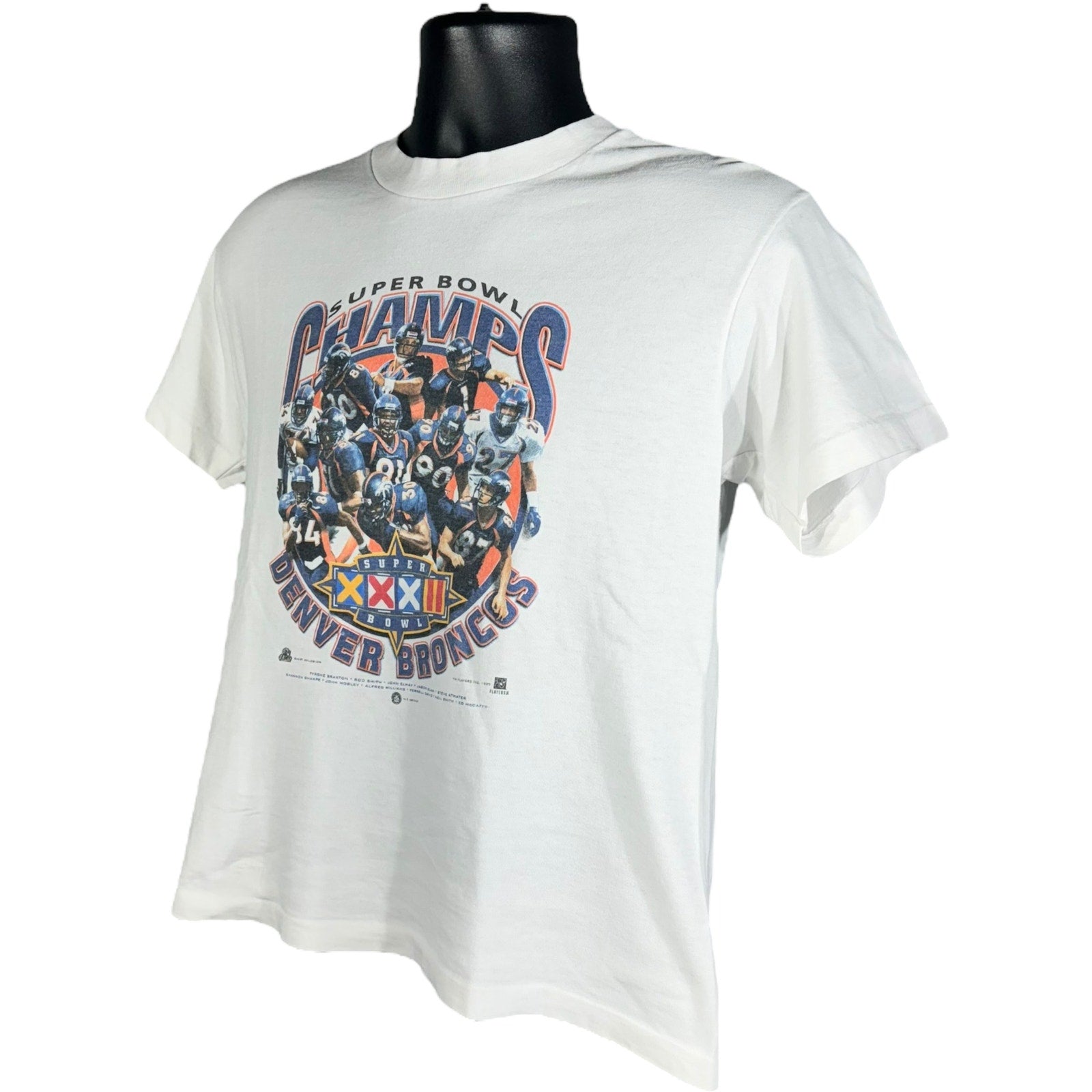 Vintage Denver Broncos Super Bowl Champions NFL Tee 1997