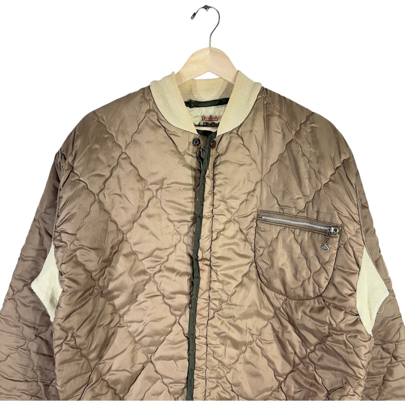 Vintage Aircel Quilted Full Zip Light Jacket