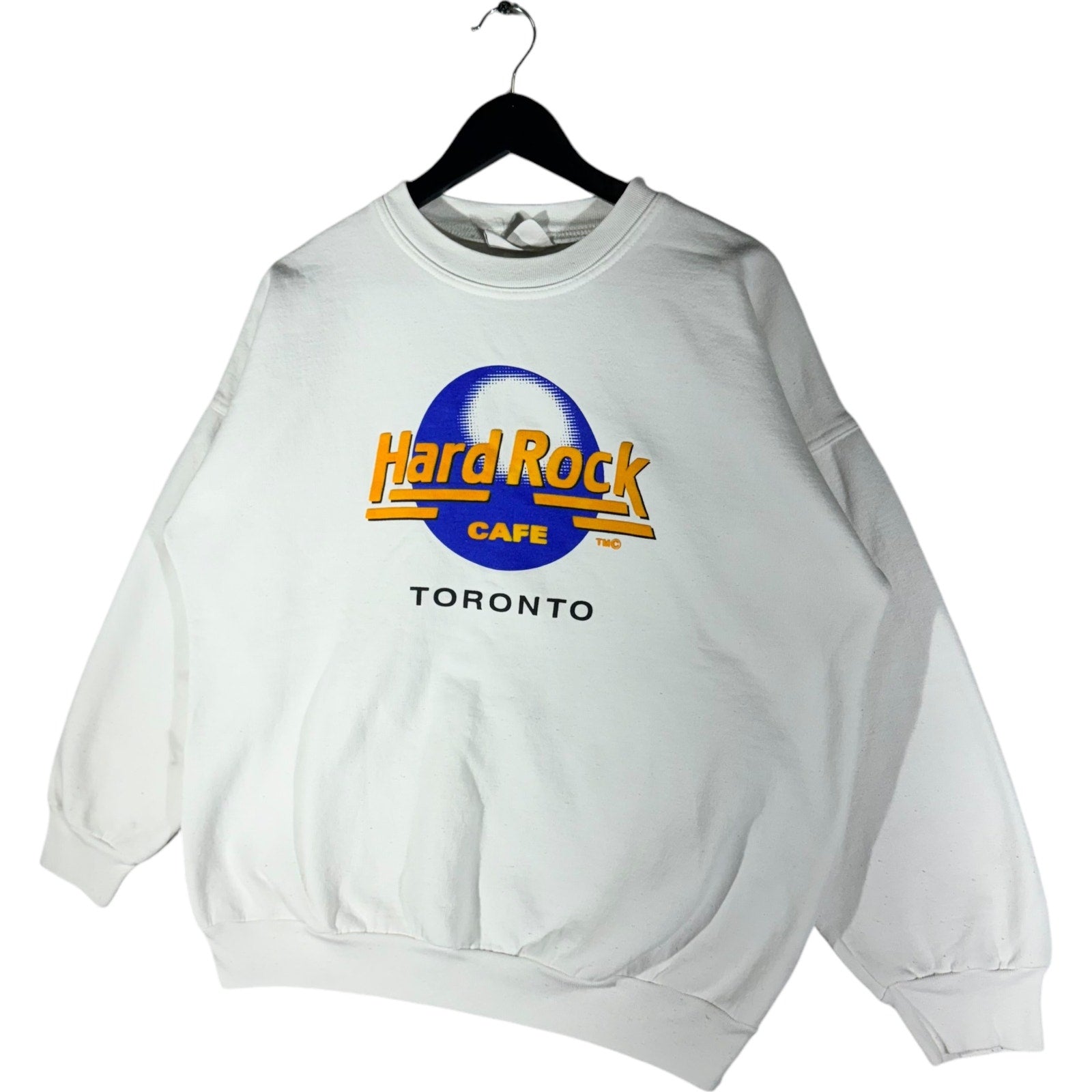 Vintage Hard Rock Cafe Toronto Canada Crewneck 1989