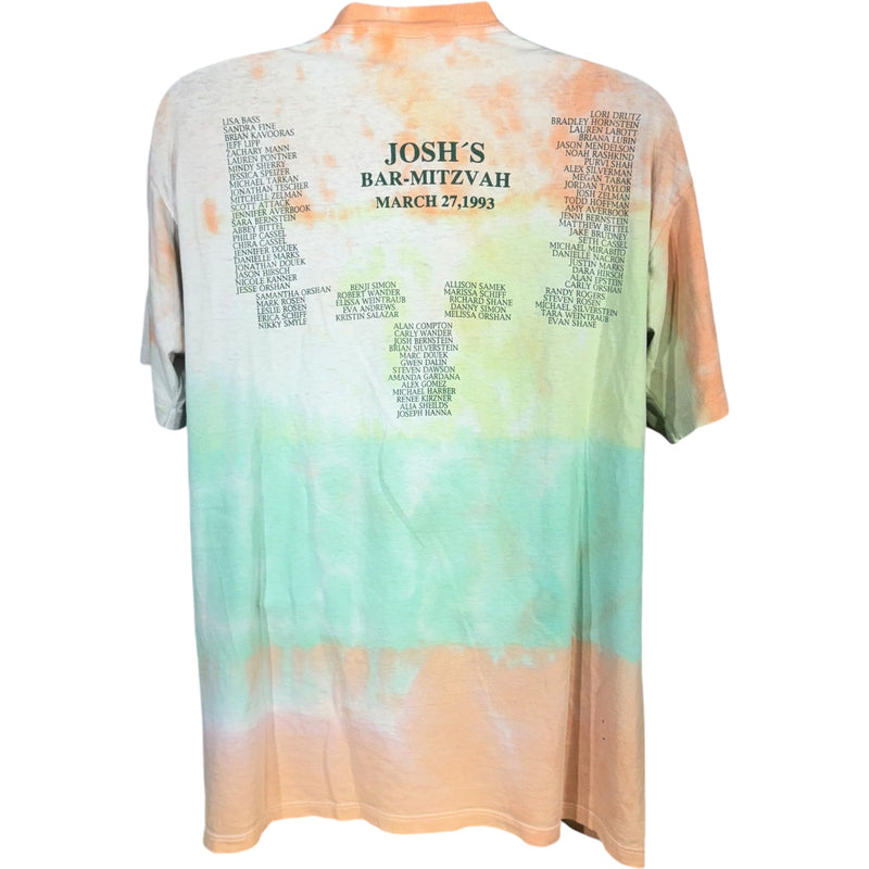 Vintage University of Miami Hurricanes Tie Dye Tee