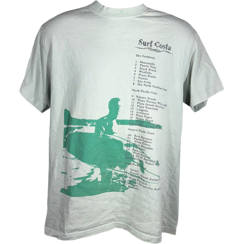 Vintage Costa Rica "Surf Map" Tee