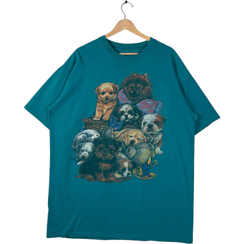 Vintage Puppy Basket Tee