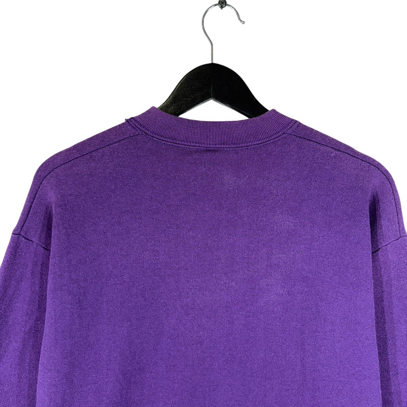 Vintage University Of North Alabama Purple Swarm Crewneck