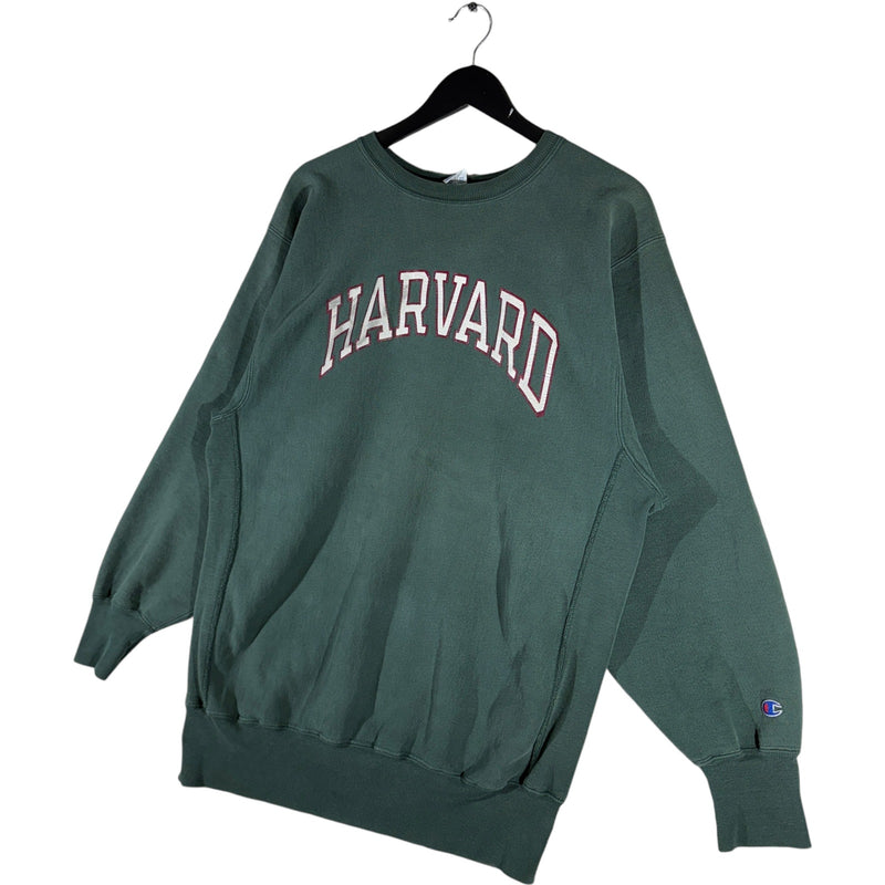 Vintage Champion Reverse Weave Harvard University Crewneck