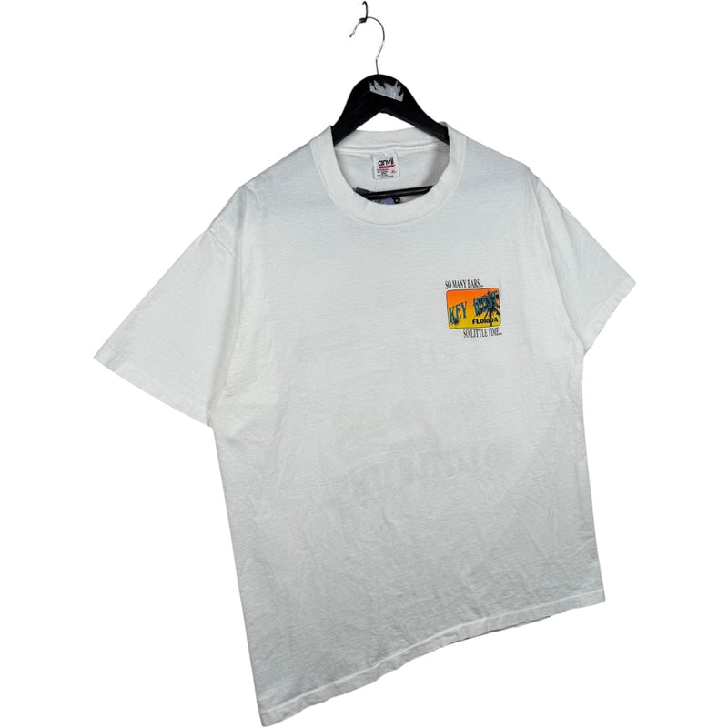 Vintage Key West So Many Bars So Little Time T-Shirt
