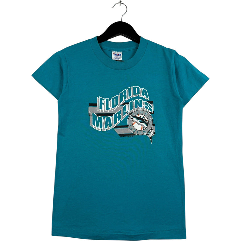 Vintage Florida Marlins Logo Spellout MLB T-Shirt
