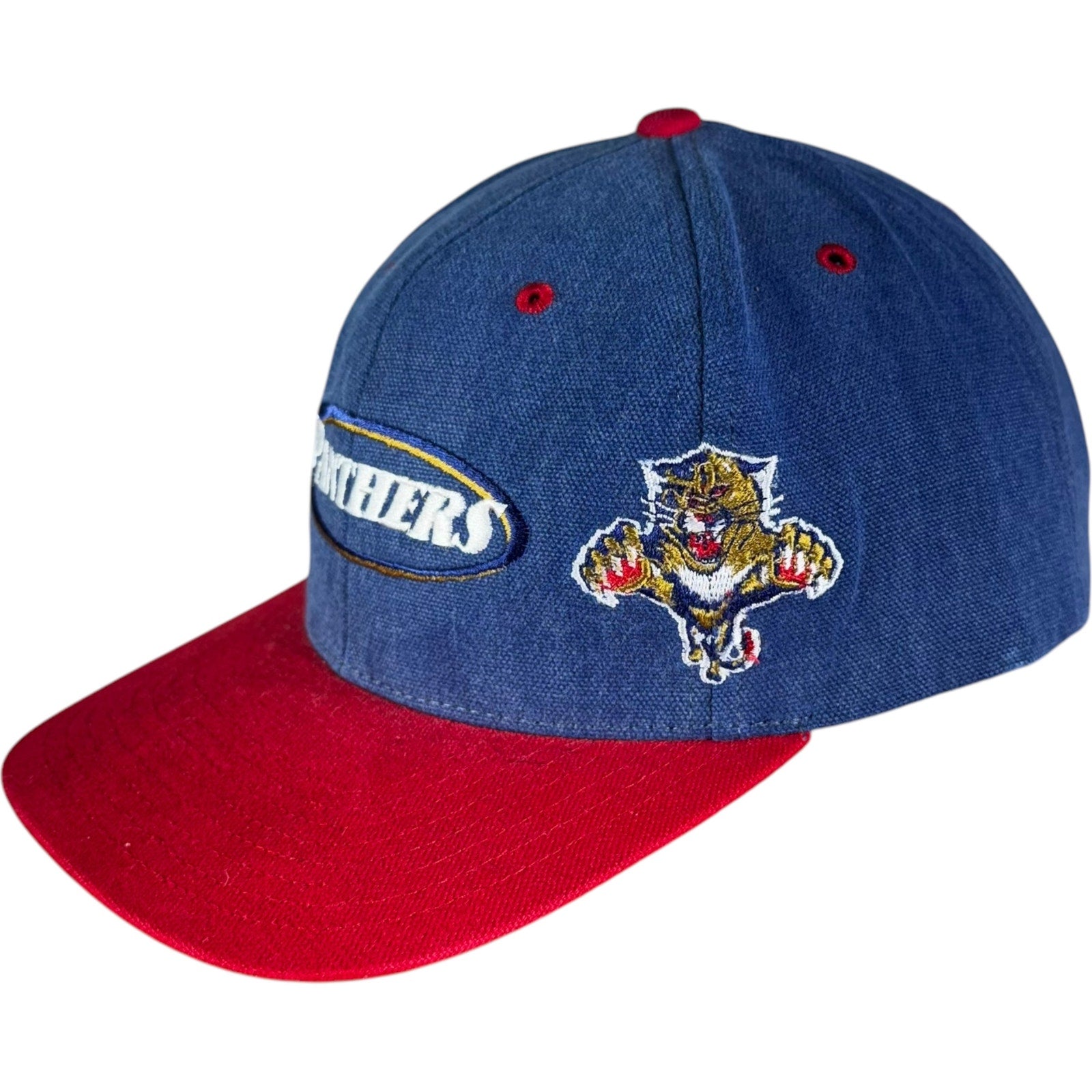 Vintage NHL Florida Panthers Spellout Snapback Hat 90s