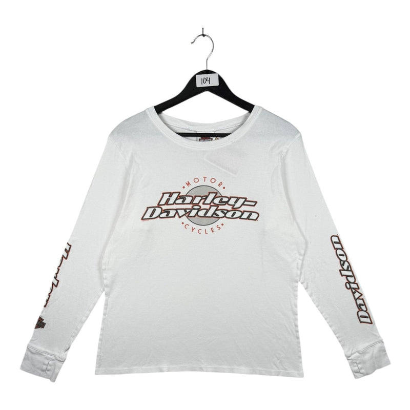 ***MEASUREMENT*** Vintage Harley Davidson LA California Long Sleeve T-Shirt