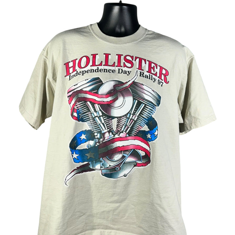 Vintage Hollister Independence Day Rally Tee 1997