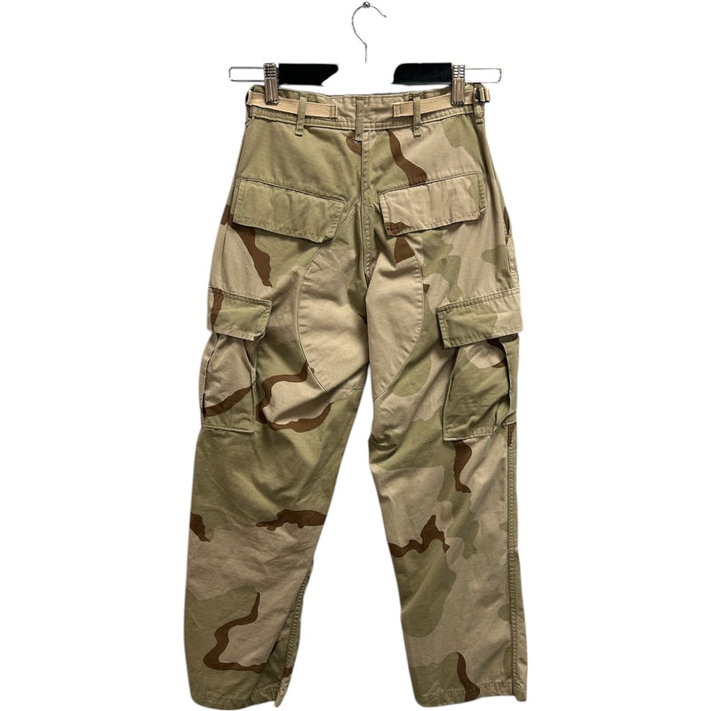 Vintage Military Surplus Camouflage Cargo Pants 26x27