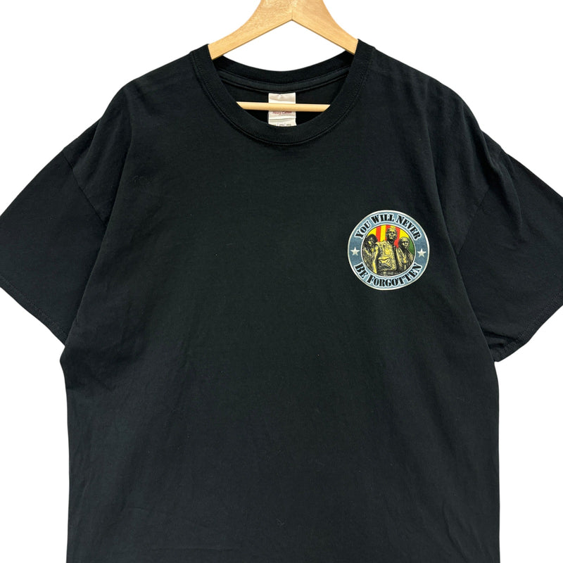 Vintage You Will Never Be Forgotten Vietnam War Memorial Tee