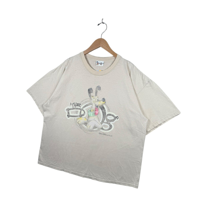 Vintage Walt Disney World Pluto Graphic T-Shirt