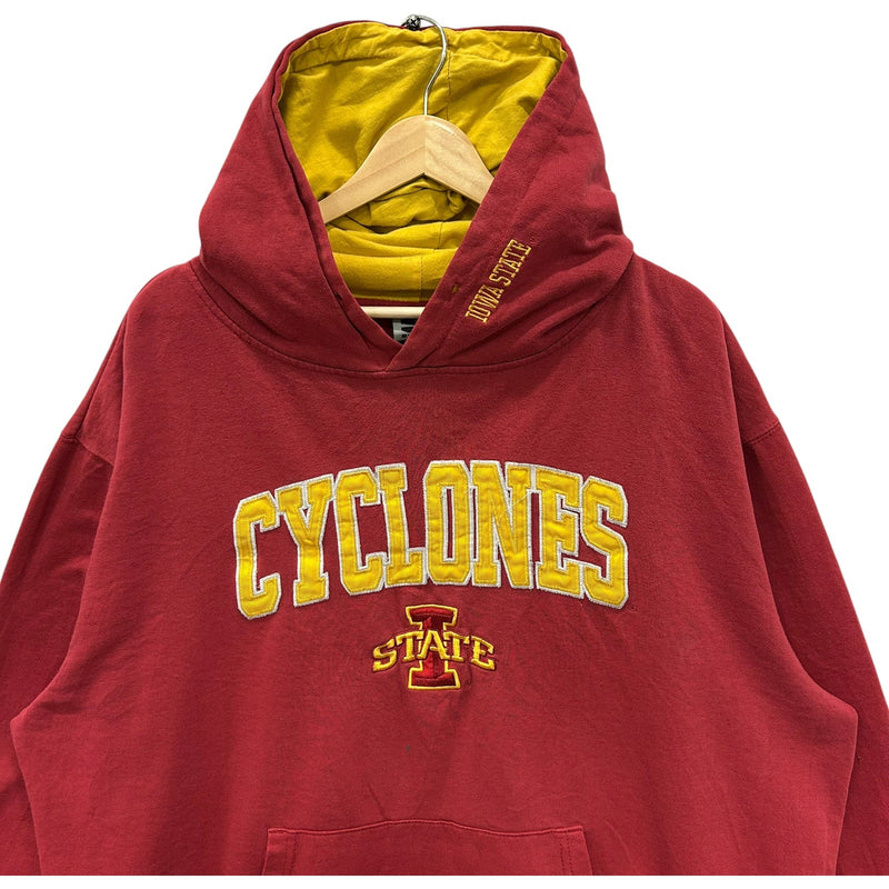 Vintage Iowa State University Cyclones Patch Spellout Hoodie