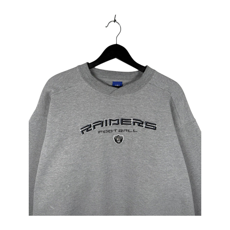Vintage NFL x Reebok Raiders Football Crewneck