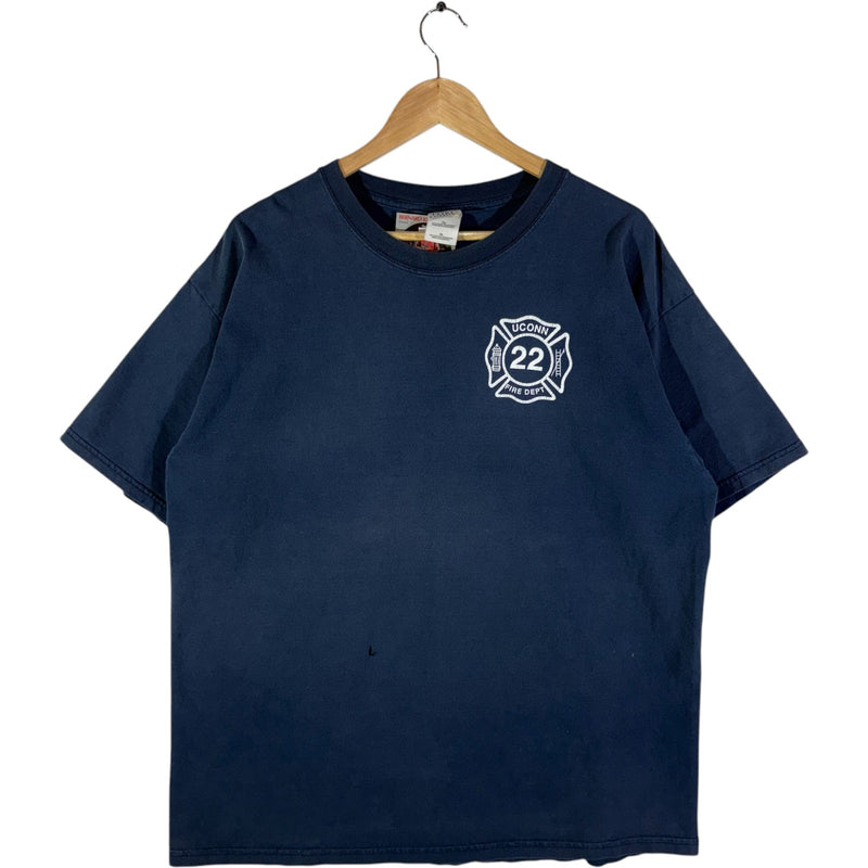 Vintage UCONN Fire-Rescue Tee