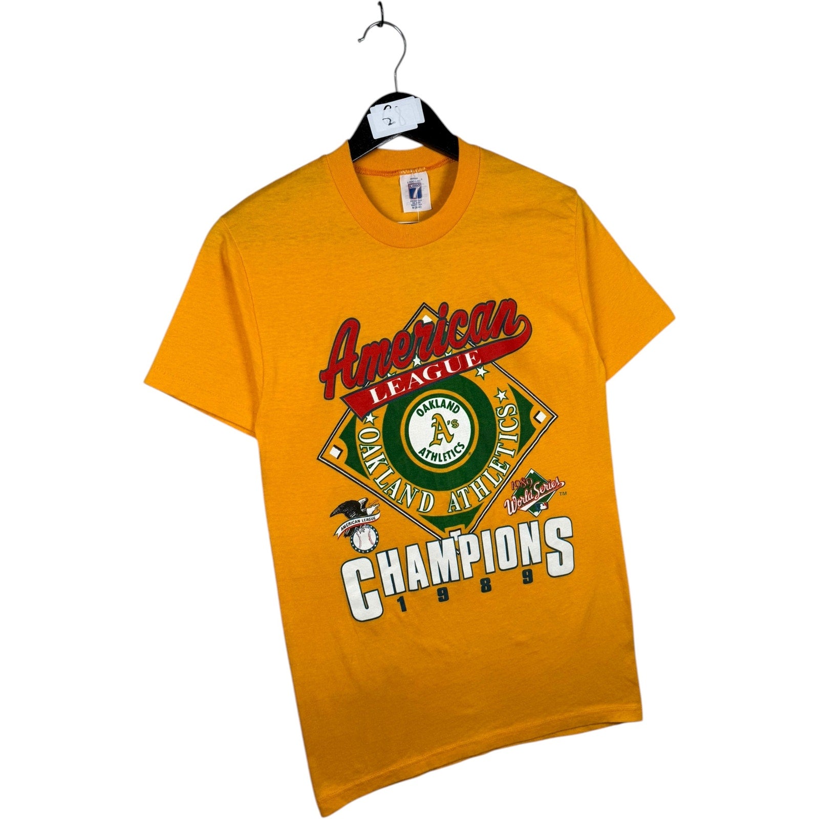 Vintage Oakland Athletics 1989 MLB Champs T-Shirt