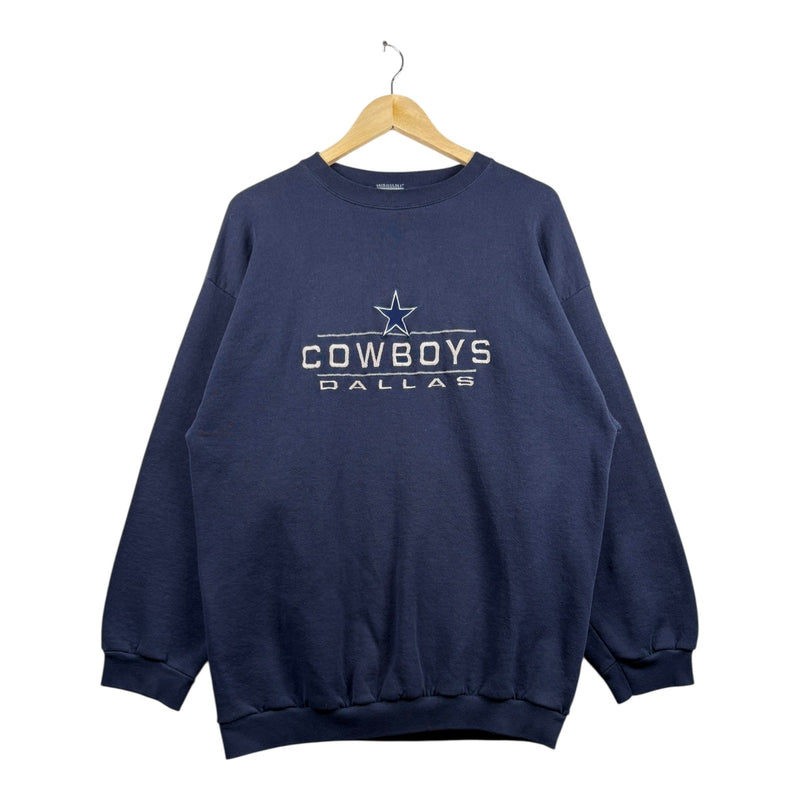 Vintage Logo 7 Dallas Cowboys NFL Crewneck