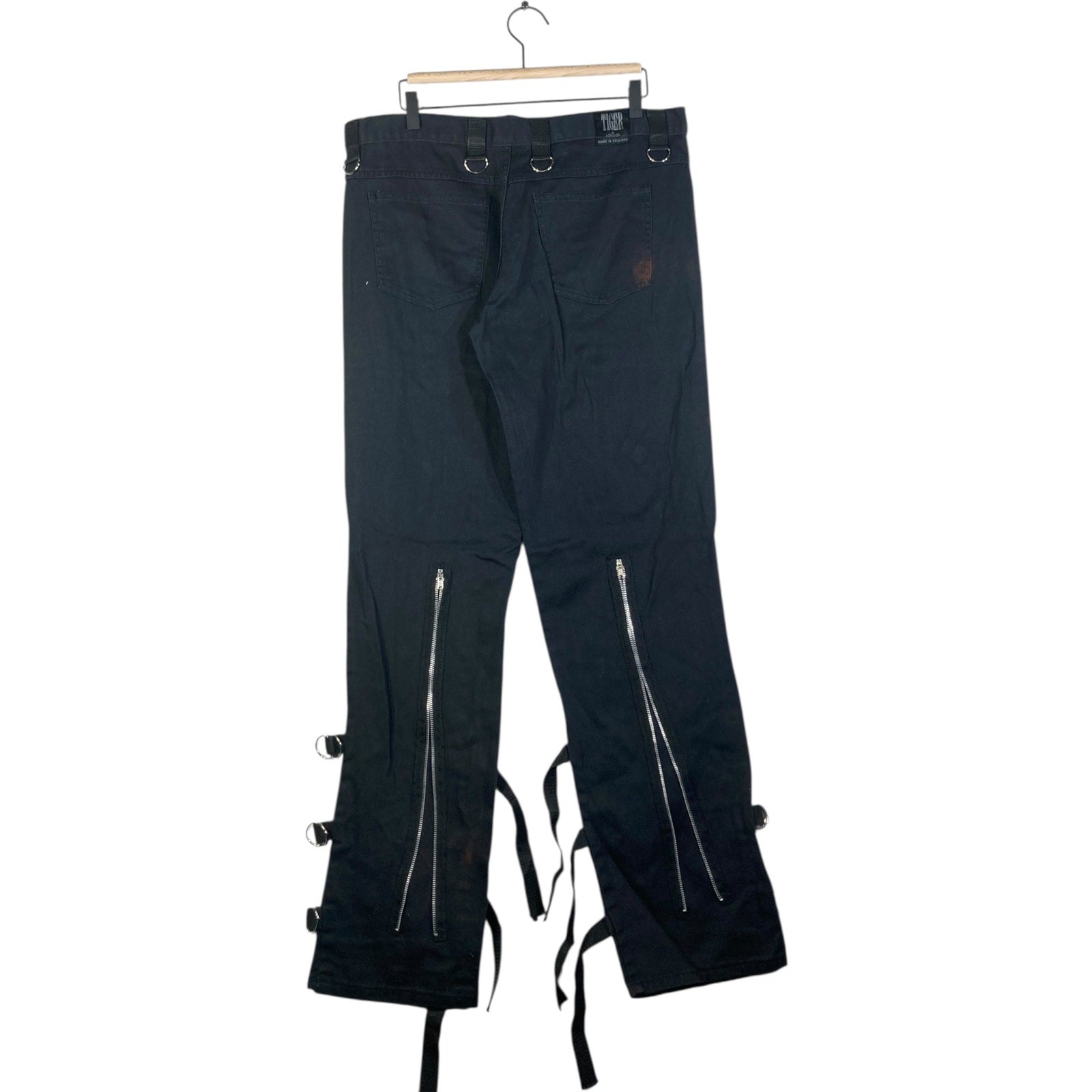 Vintage Tiger of London Goth Utility Pants 38