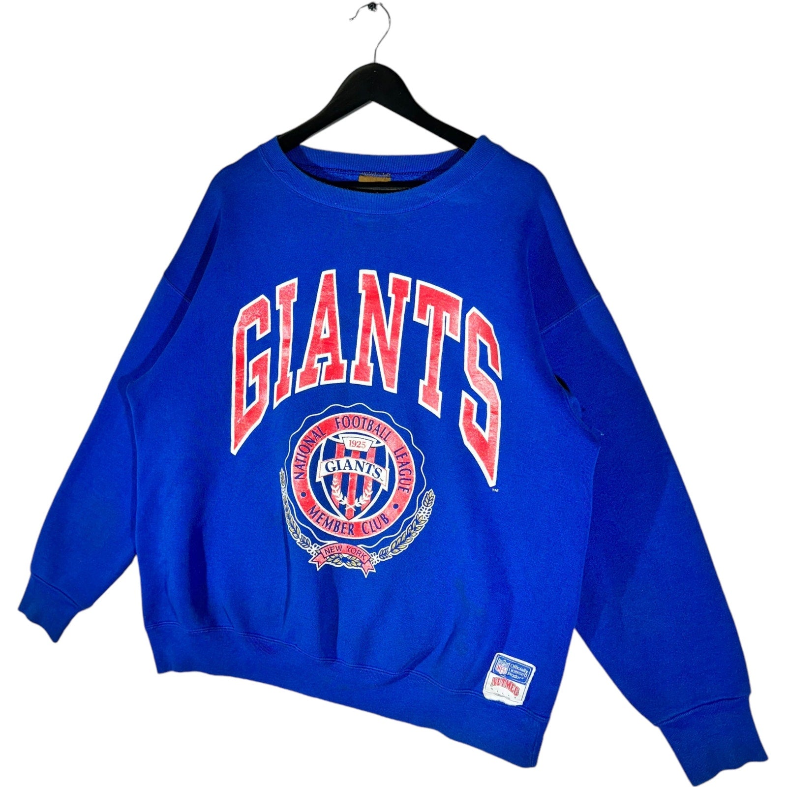 Vintage Nutmeg New York Giants Arch Spell Out Crewneck