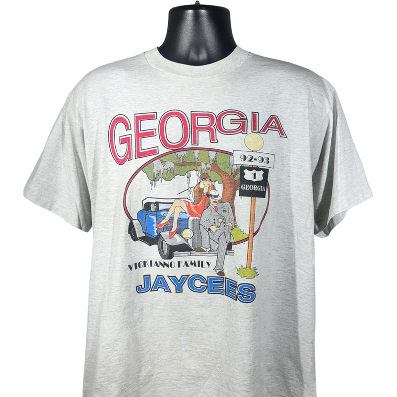 Vintage Georgia Vickianno Family Jaycees Tee