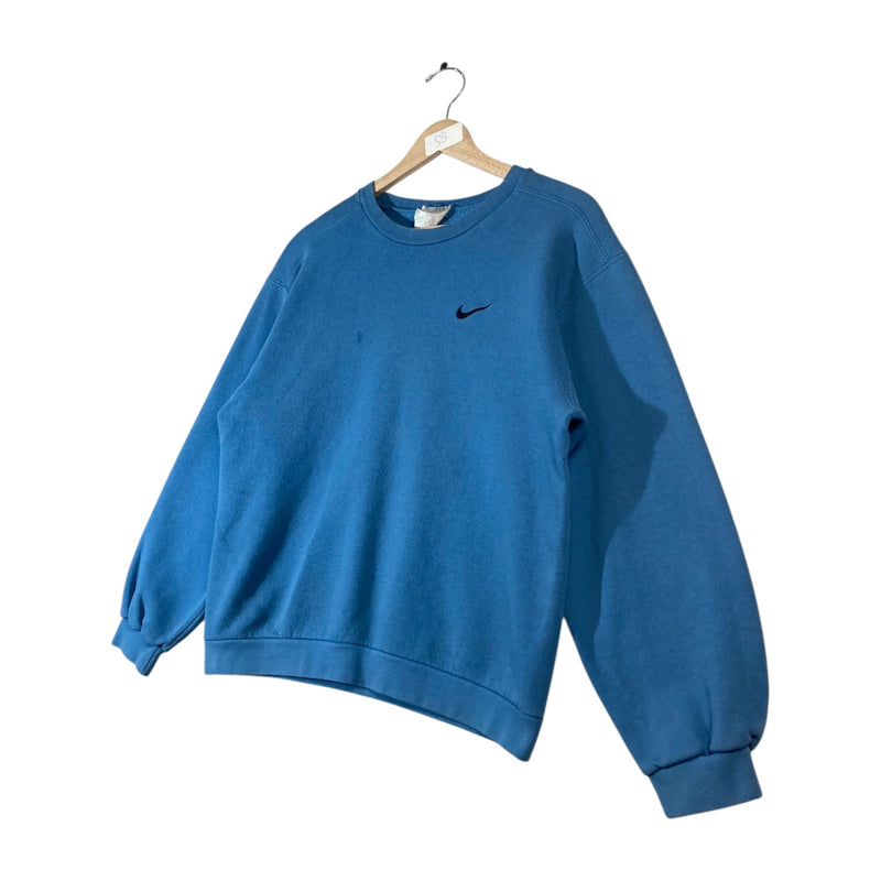 Vintage Nike Solid Pullover Sweatshirt Crewneck