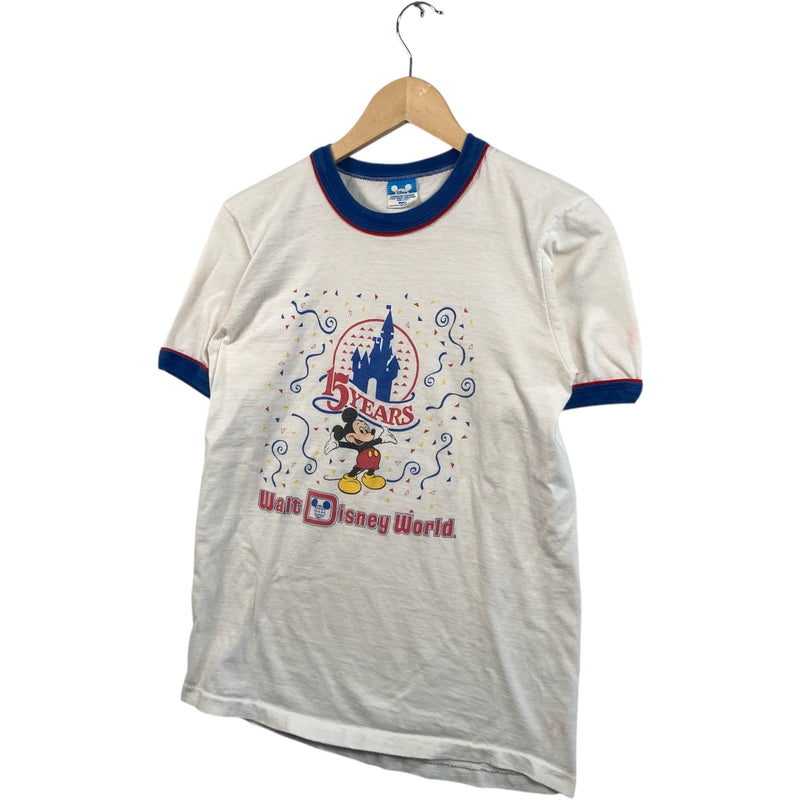 Vintage Disney World 15th Anniversary Mickey Ringer Tee